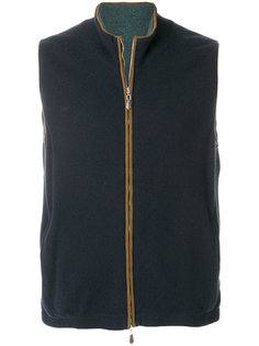 reversible zipped gilet  N.Peal