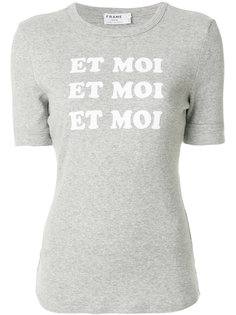 Et Toi T-shirt Frame Denim