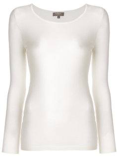 тонкий свитер с с круглым вырезом  N.Peal