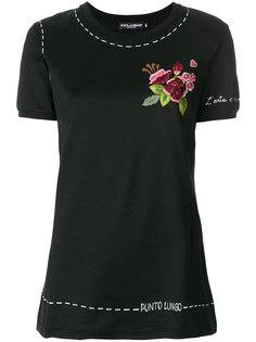 юбка с аппликацией  Dolce & Gabbana