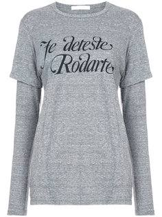 Je Deteste Rodarte layered T-shirt Rodarte