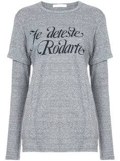 Je Deteste Rodarte layered T-shirt Rodarte