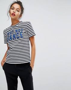 Футболка с надписью Why Not Dance PS by Paul Smith - Белый