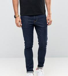 Супероблегающие джинсы цвета индиго ASOS TALL - Синий