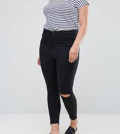 Моделирующие джинсы New Look Curve - Белый