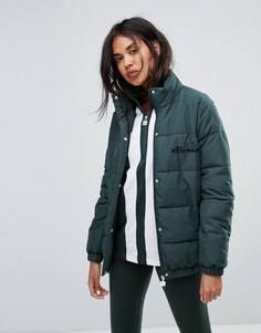 Дутая куртка с высоким воротом Ellesse - Зеленый