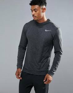 Серый худи Nike Training Breathe Hyper Dry 832829-060 - Серый