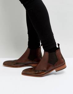 Светло-коричневые ботинки челси Jeffery West Capone - Рыжий