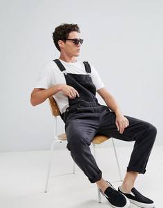 Свободный джинсовый комбинезон Dr Denim - Черный