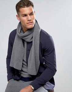 Серый шарф Selected Homme Leth - Серый