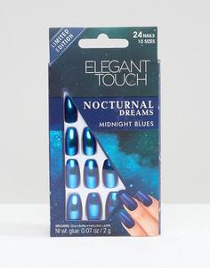 Накладные ногти Elegant Touch Nocturnal Dreams - Синий