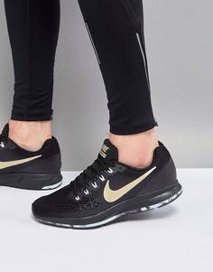 Черные кроссовки Nike Running Air Zoom Pegasus 34 880555-017 - Черный