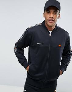 Спортивный бомбер с логотипом Ellesse - Черный