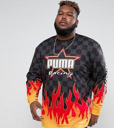 Лонгслив с принтом Puma PLUS эксклюзивно для ASOS 57659701 - Черный