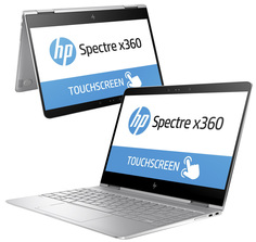 Ноутбук HP Spectre x360 13-ac002ur 1DM58EA (Intel Core i7-7500U 2.7 GHz/16384Mb/512Gb SSD/No ODD/Intel HD Graphics/Wi-Fi/Bluetooth/Cam/13.3/3840x2160/Touchscreen/Windows 10 64-bit) Hewlett Packard