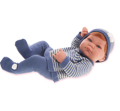Кукла Antonio Juan Кукла-младенец Мануэль Blue 5013B