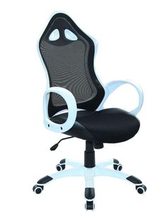 Компьютерное кресло Norden Тесла White-Black CX0398H01