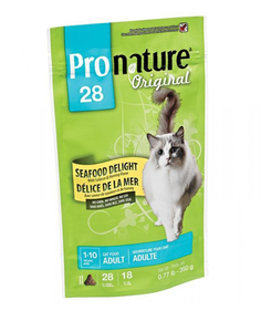 Корм Pronature 28 Океан удовольствия цыпленок и морепродукты 350g для кошек 102.417