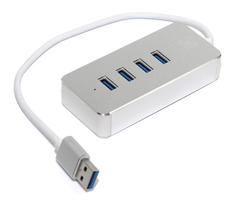 Хаб USB 5bites 4xUSB 3.0 - HB34-308SL Silver