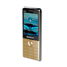 Сотовый телефон Maxvi X700 Gold