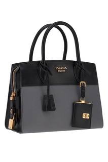 Кожаная сумка Esplanade Prada