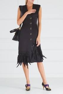 Кожаные туфли Prada