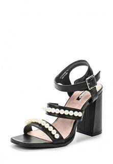 Босоножки LOST INK BRIA PEARL TRIM HEELED SANDAL