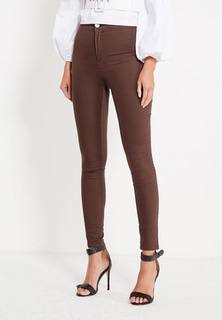 Брюки LOST INK HIGH WAIST JEGGING IN BITTER BURGUNDY