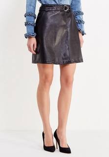 Юбка LOST INK PU WRAP MINI SKIRT