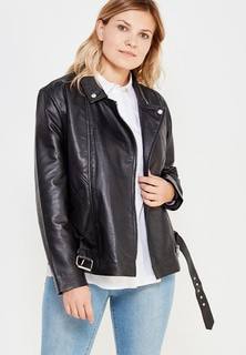 Куртка кожаная LOST INK PLUS PREMIUM LONGLINE LEATHER JACKET