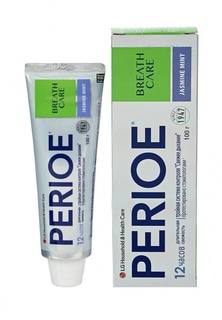 Зубная паста Perioe с тройной системой контроля свежего дыхания "breath care" жасмин и мята, 100 гр