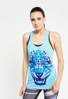 Майка спортивная Reebok BRAND LEOPARD TANK