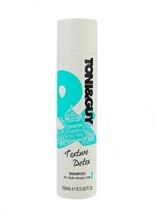 Шампунь Toni&Guy Toni&;Guy Глубокое очищение волос и кожи головы "Texture detox shampoo", 250 мл