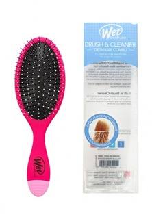 Расческа Wet Brush для спутанных волос, оттенки любви (малиновая)