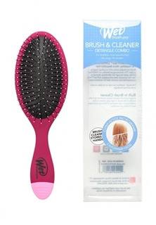 Расческа Wet Brush для спутанных волос, оттенки любви (темно-розовая)