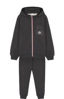 Спортивный костюм из хлопка Moncler Enfant