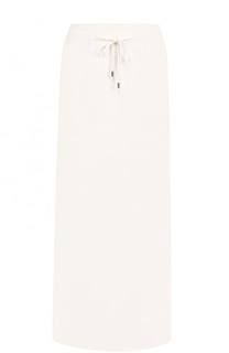 Кашемировая юбка-миди с карманами Loro Piana