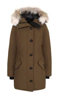 Пуховая парка Rossclair с меховой отделкой капюшона Canada Goose