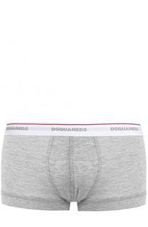 Боксеры из смеси хлопка и вискозы с широкой резинкой Dsquared2