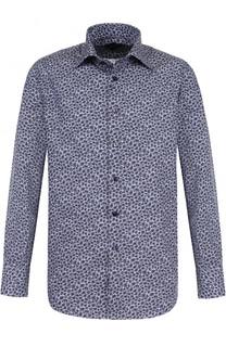 Хлопковая сорочка с принтом Billionaire