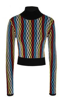 Шерстяной свитер в контрастную полоску Diane Von Furstenberg