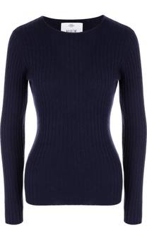 Кашемировый пуловер фактурной вязки Allude