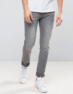 Серые облегающие джинсы River Island - Серый