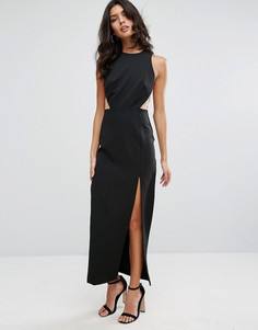 Платье макси River Island Chrissi - Черный