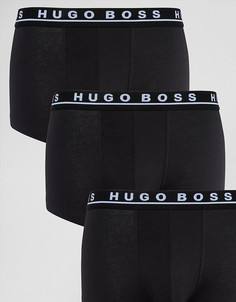Набор из 3 черных трусов BOSS Black By Hugo Boss - Черный