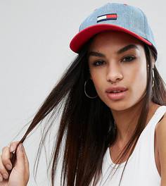 Эксклюзивная джинсовая кепка Tommy Hilfiger - Синий