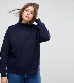 Водолазка крупной вязки ASOS CURVE - Темно-синий