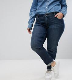 Синие джинсы бойфренда ASOS CURVE KIMMI Clara - Синий