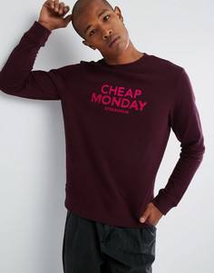 Свитер с логотипом Cheap Monday - Красный