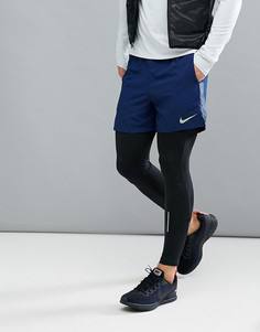 Синие шорты Nike Running Flex Challenger 5 Inch - 856836-429 - Синий